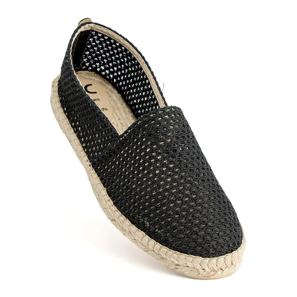 RC Unisex Vegan Espadrilles | Black