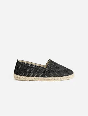 RC Unisex Vegan Espadrilles | Black