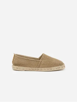 RC Unisex Vegan Espadrilles | Camel