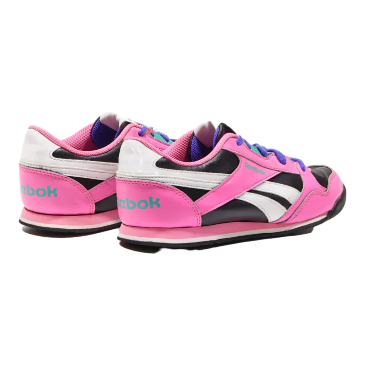 REEBOK Sneaker Trainers Pink Leather Womens UK 5.5