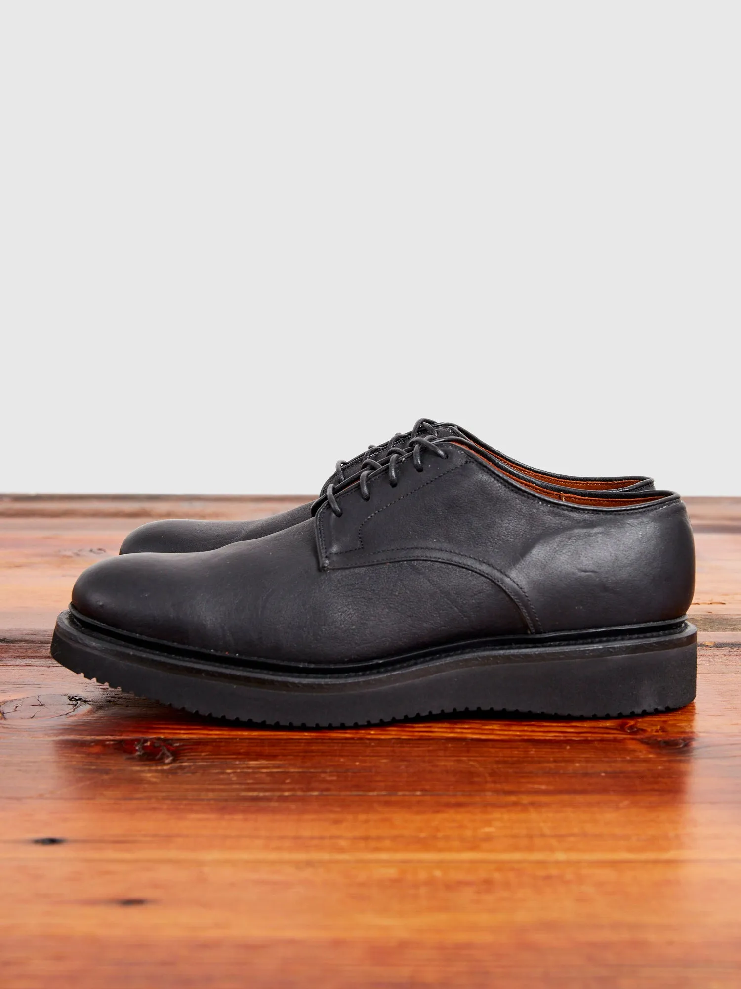 Rockland Blucher 2030 in Nero Washed Kangaroo