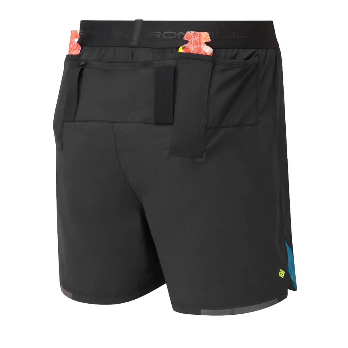 Ronhill Tech Ultra 5 Short Mens | Black/prussian Blue