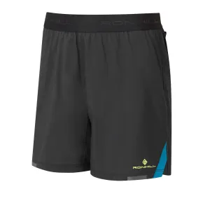 Ronhill Tech Ultra 5 Short Mens | Black/prussian Blue