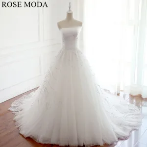 Rosemoda Special Lace Ball Gown Wedding Dress