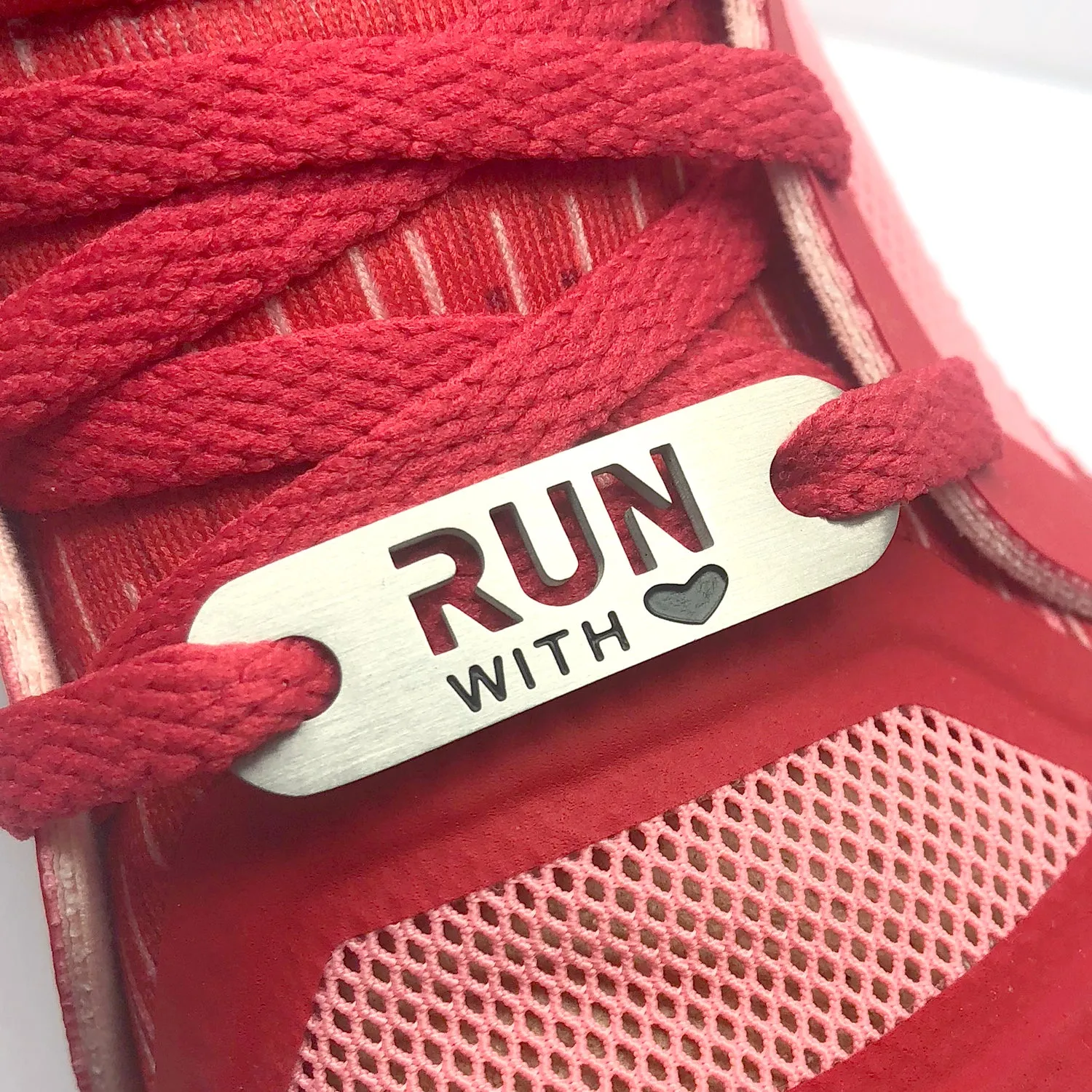 RUN with HEART & 13.1 Half Marathon Shoe Tag Bundle