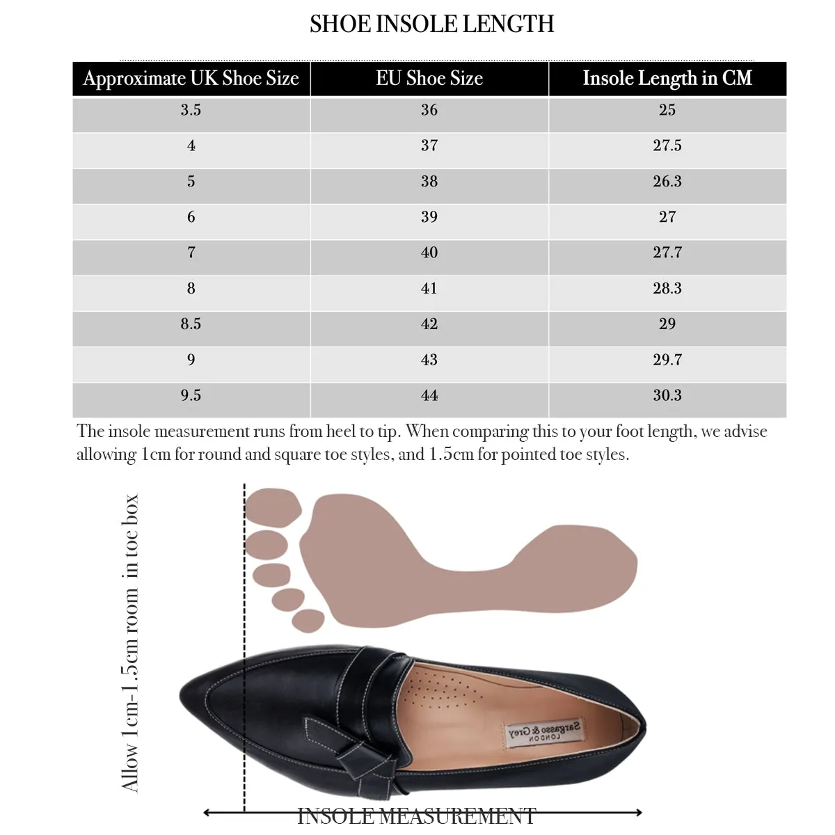 Sandy Extra-Wide Fit Flats  - Black Leather