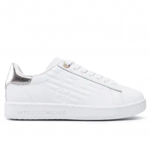 Scarpe Donna EA7 Emporio Armani Sneakers  Con Logo Laterale Colore White - Gold