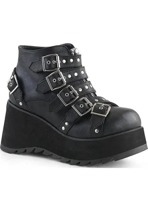 SCENE-30 [Black] | PLATFORM BOOTS [PREORDER]