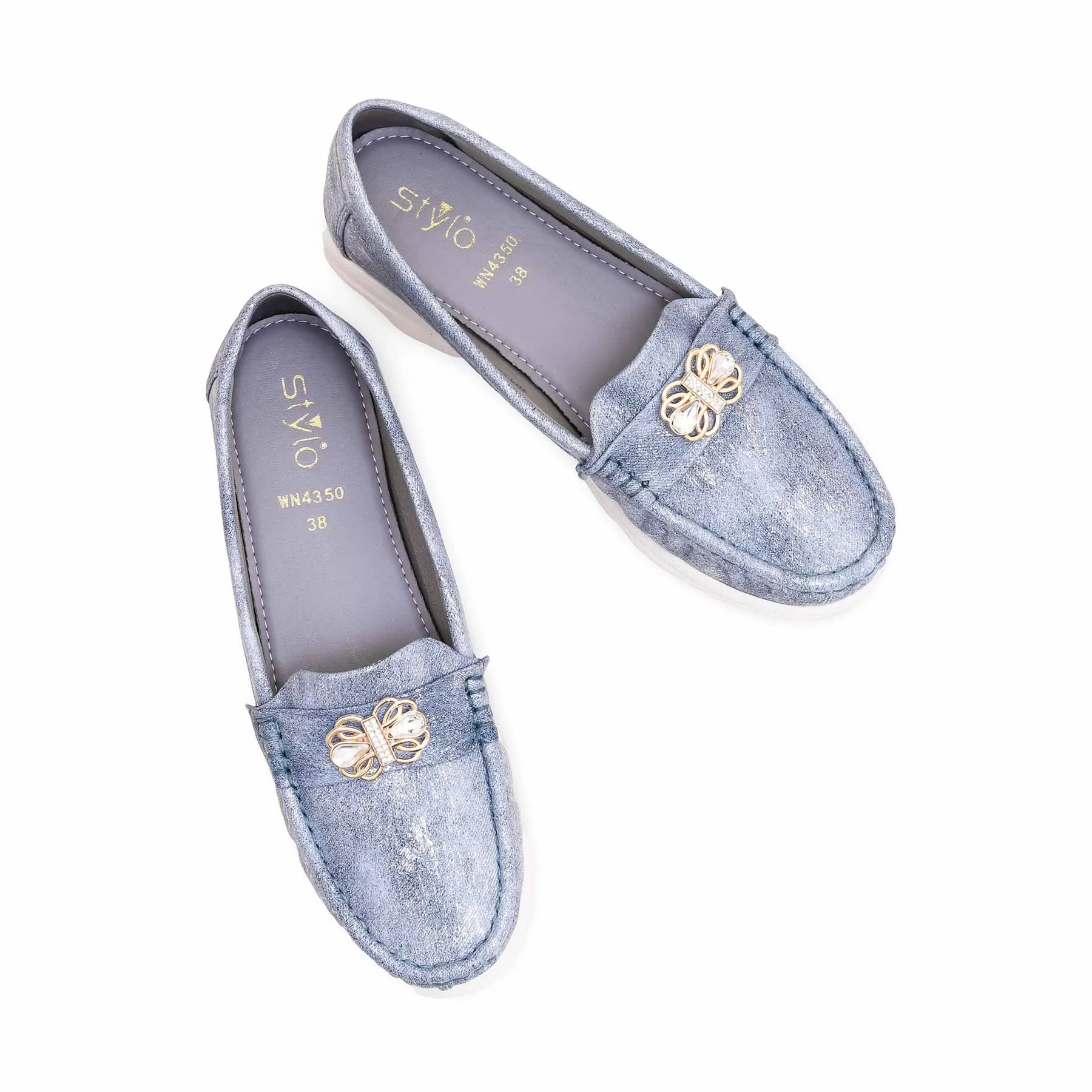 Sky Blue Moccasin WN4350