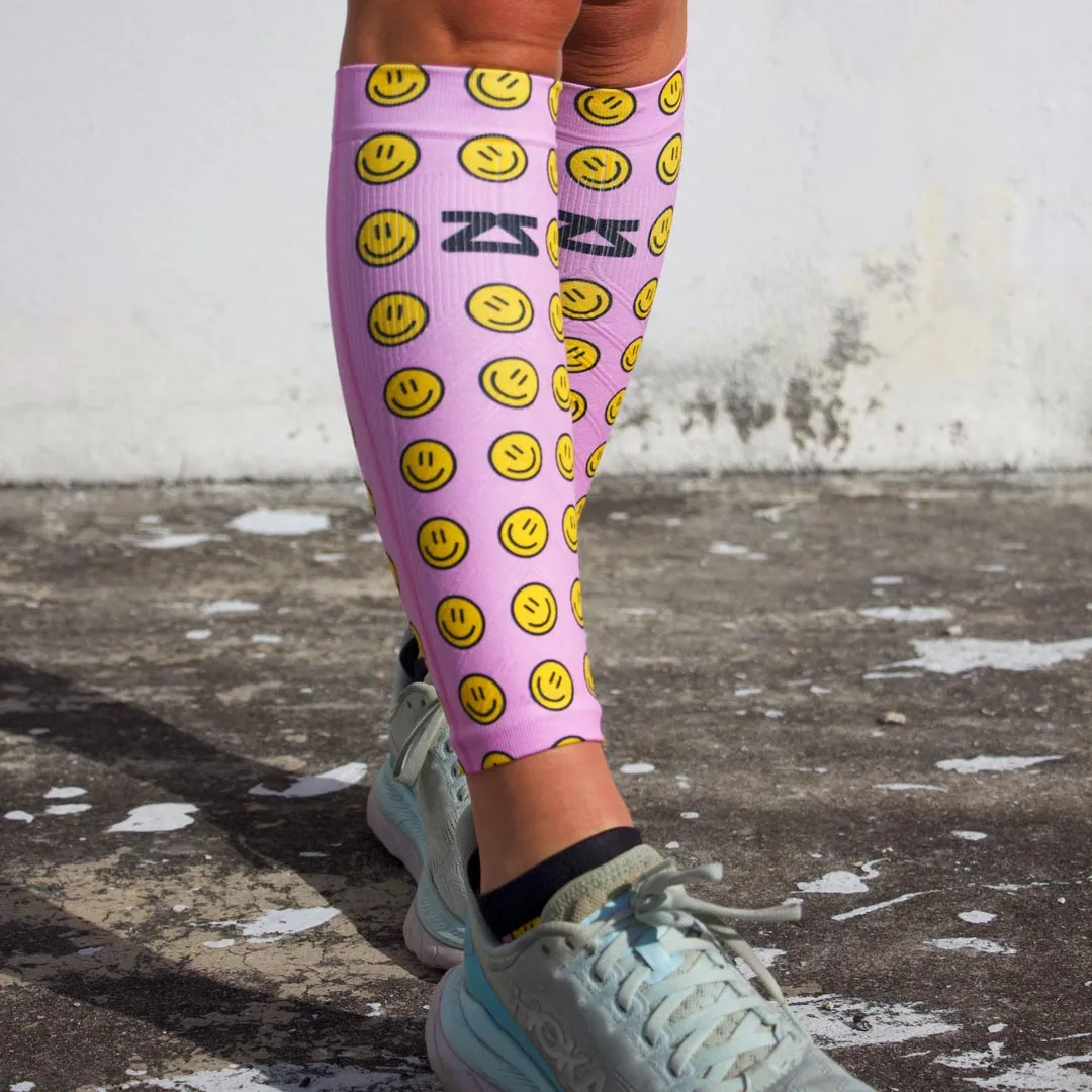 Smiley Faces Compression Leg Sleeves