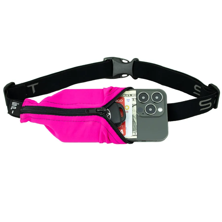 SPIbelt (The Original Running Belt) in Fuchsia, Cool Grove, Black, Black with Blue Zipper, Black with Periwinkle Zipper & Taffy