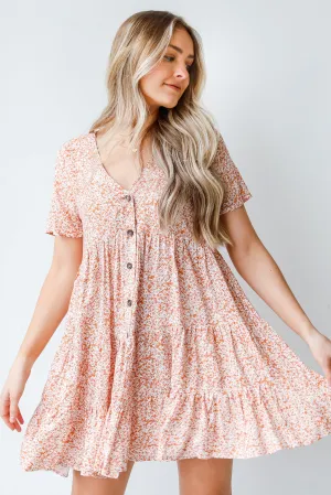 Spring Dreaming Floral Babydoll Dress