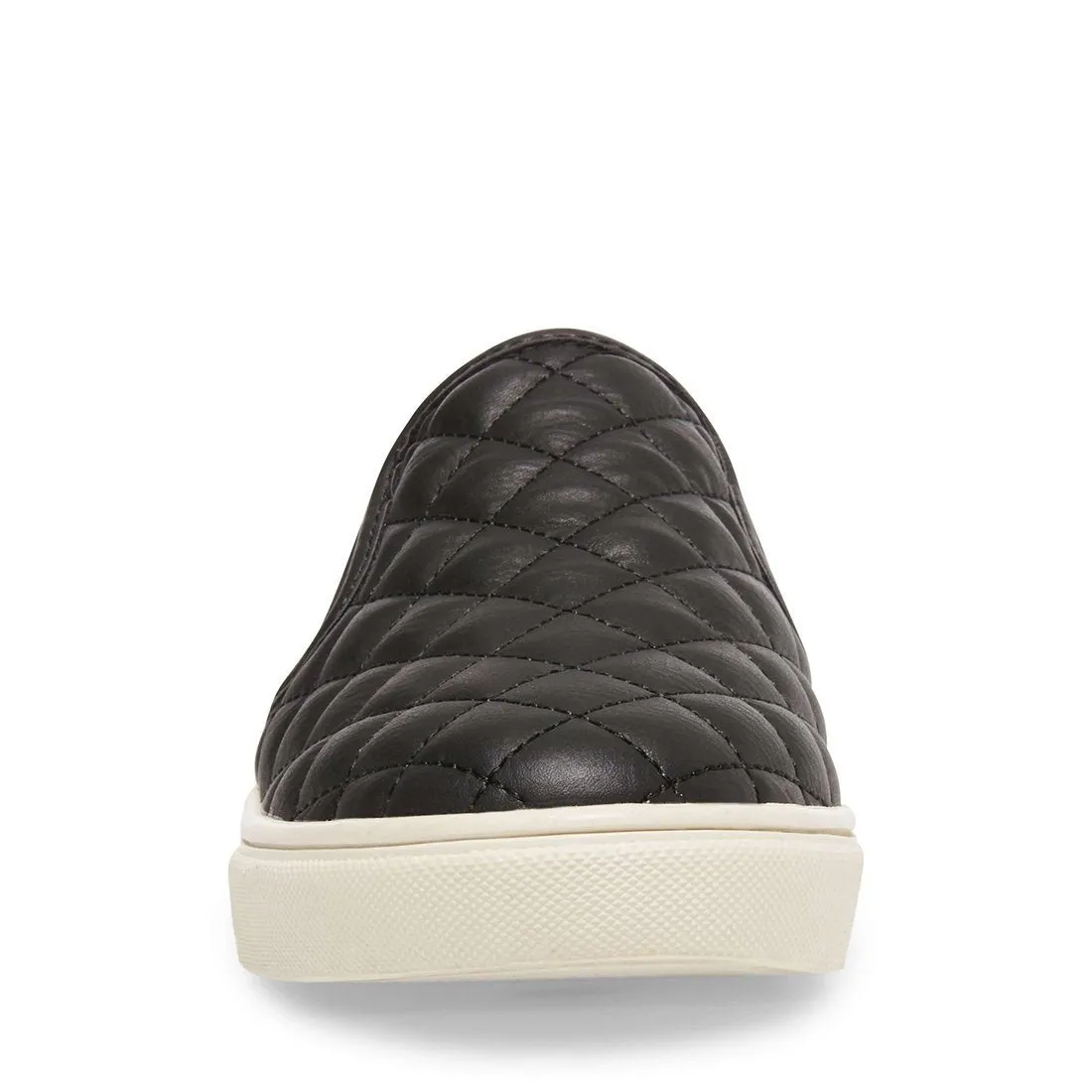 Steve Madden Ecentrcq Sporty Chic Quilted Slip-on Sneaker Black (10, Black)