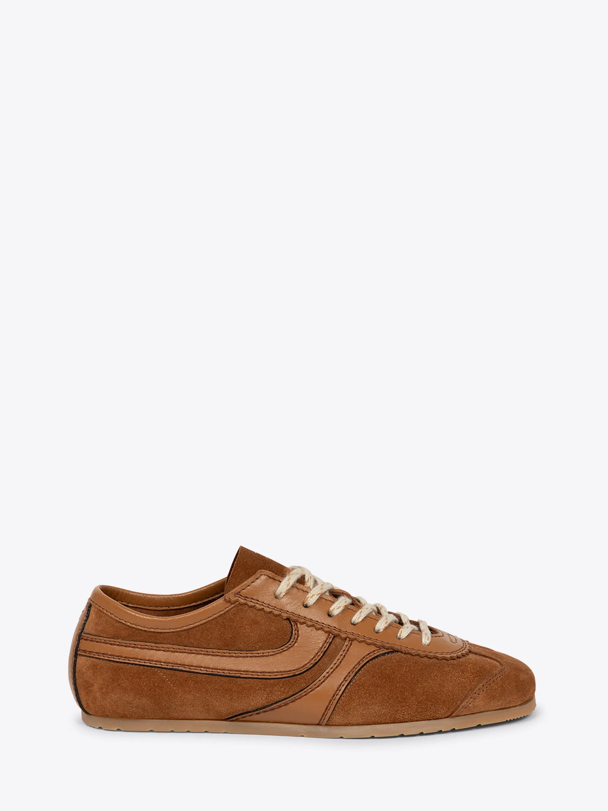 Suede sneakers