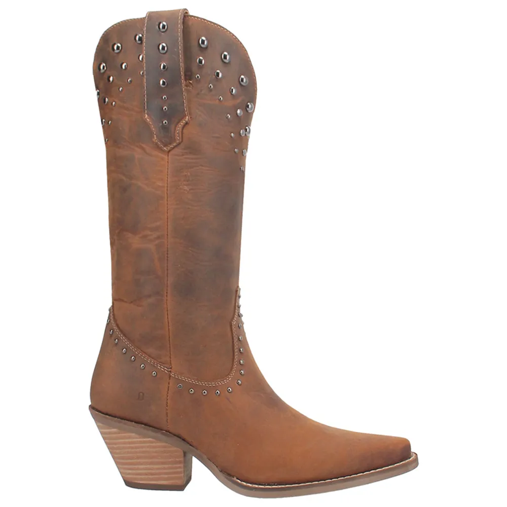 Talkin' Rodeo Studded Snip Toe Cowboy Boots