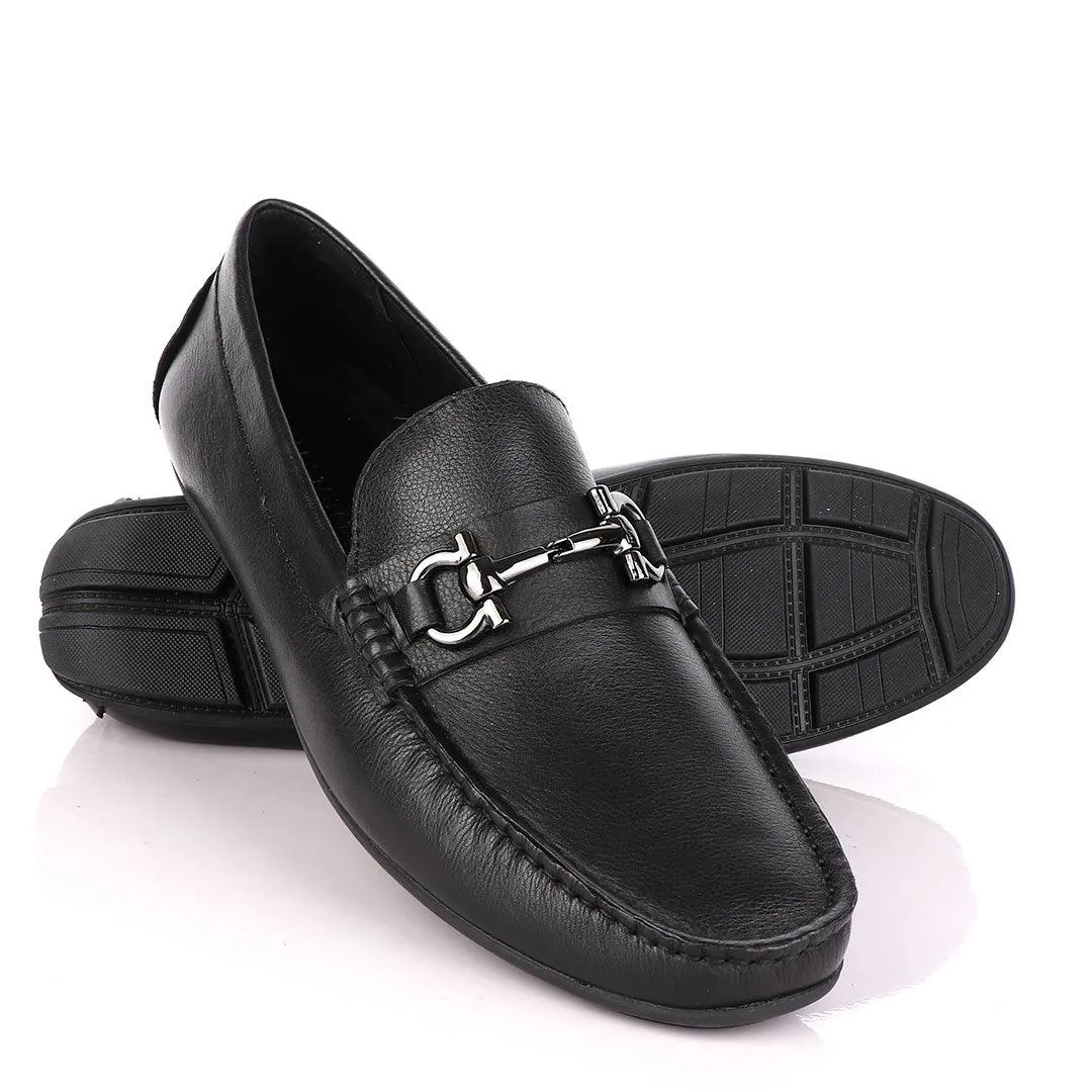 Terry Taylors Fine Leather Black Drivers