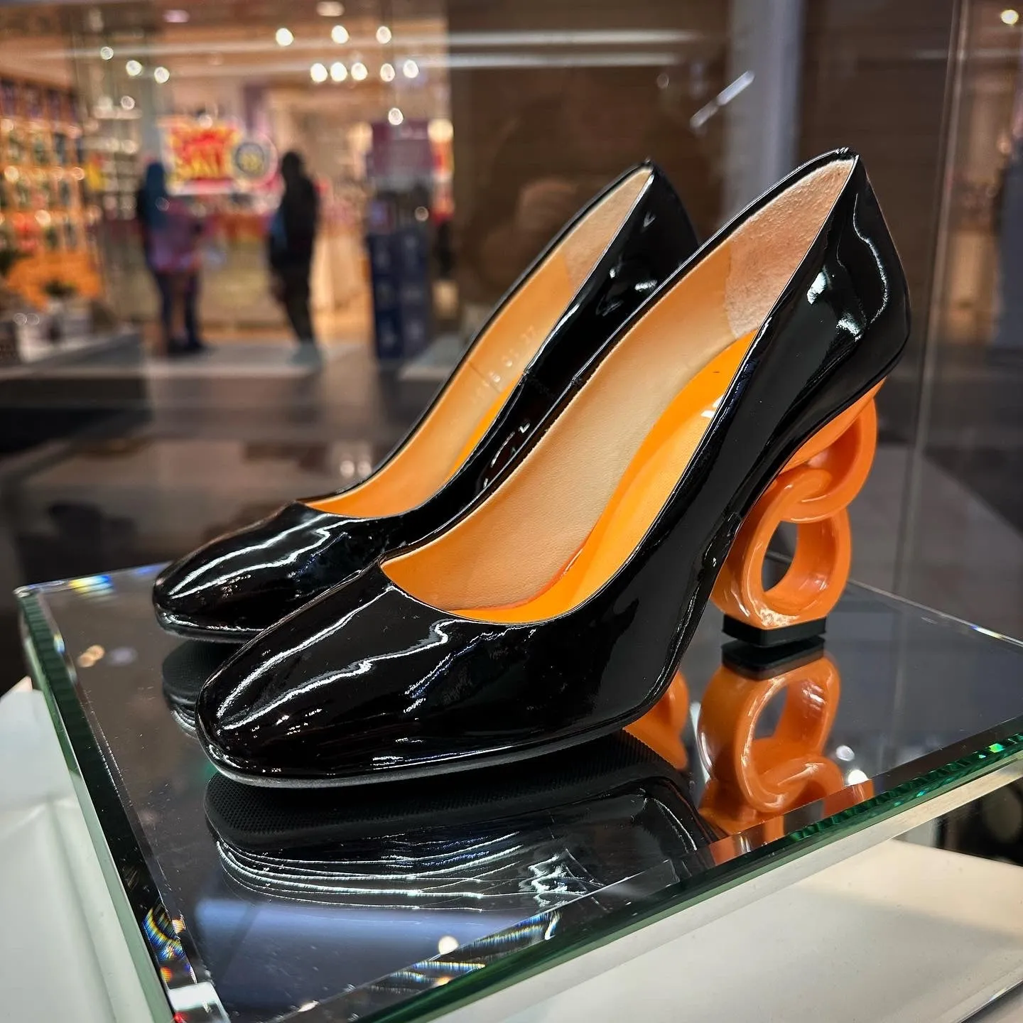 The Belem Black Patent Leather Pump Final Sale!