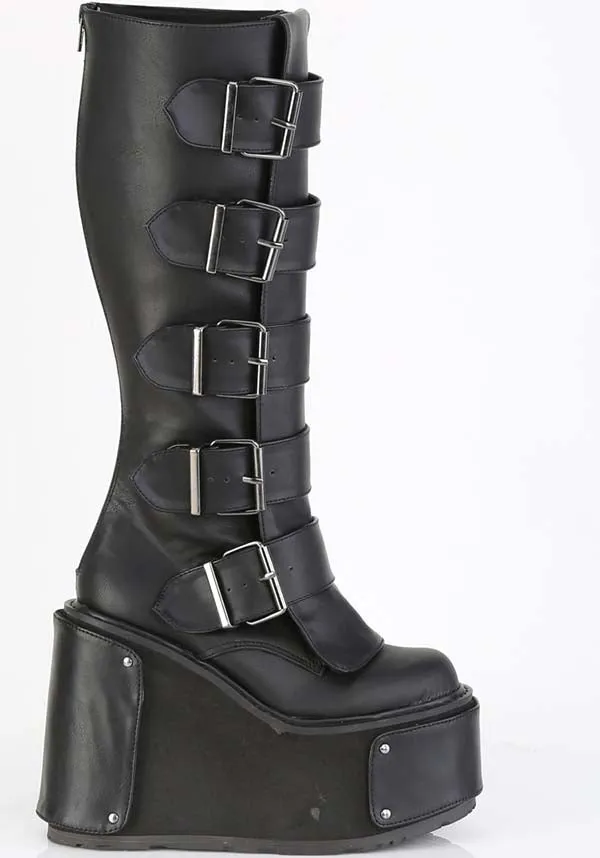 TRANSFORMER-800 [Black] | PLATFORM BOOTS [PREORDER]