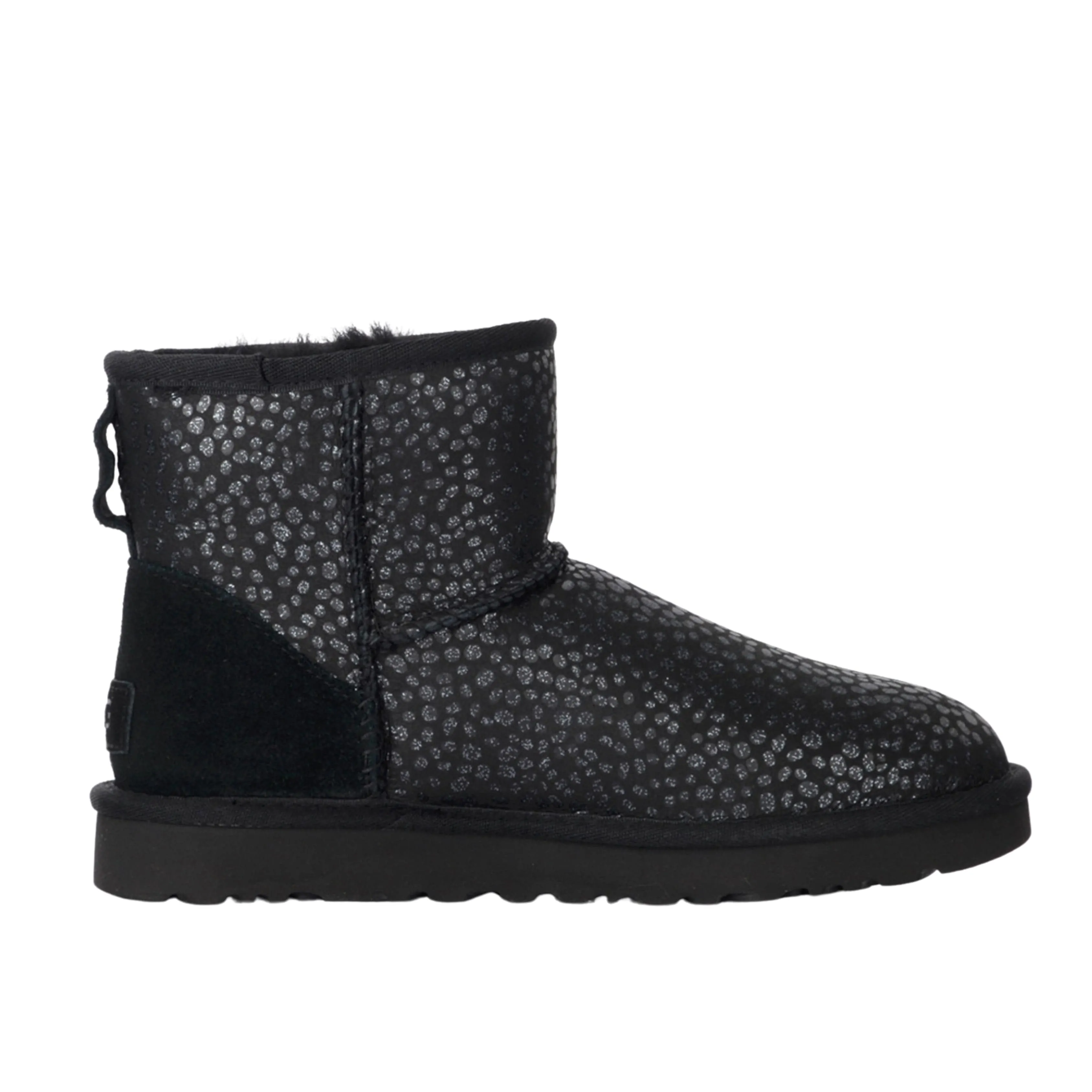 UGG - Classic Mini Sparkle black ankle boot