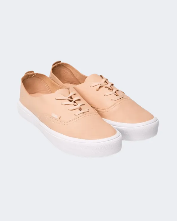 Vans Authentic Decon Lite Leather Women Lifestyle Shoes Beige/Amber Va38Ern5H