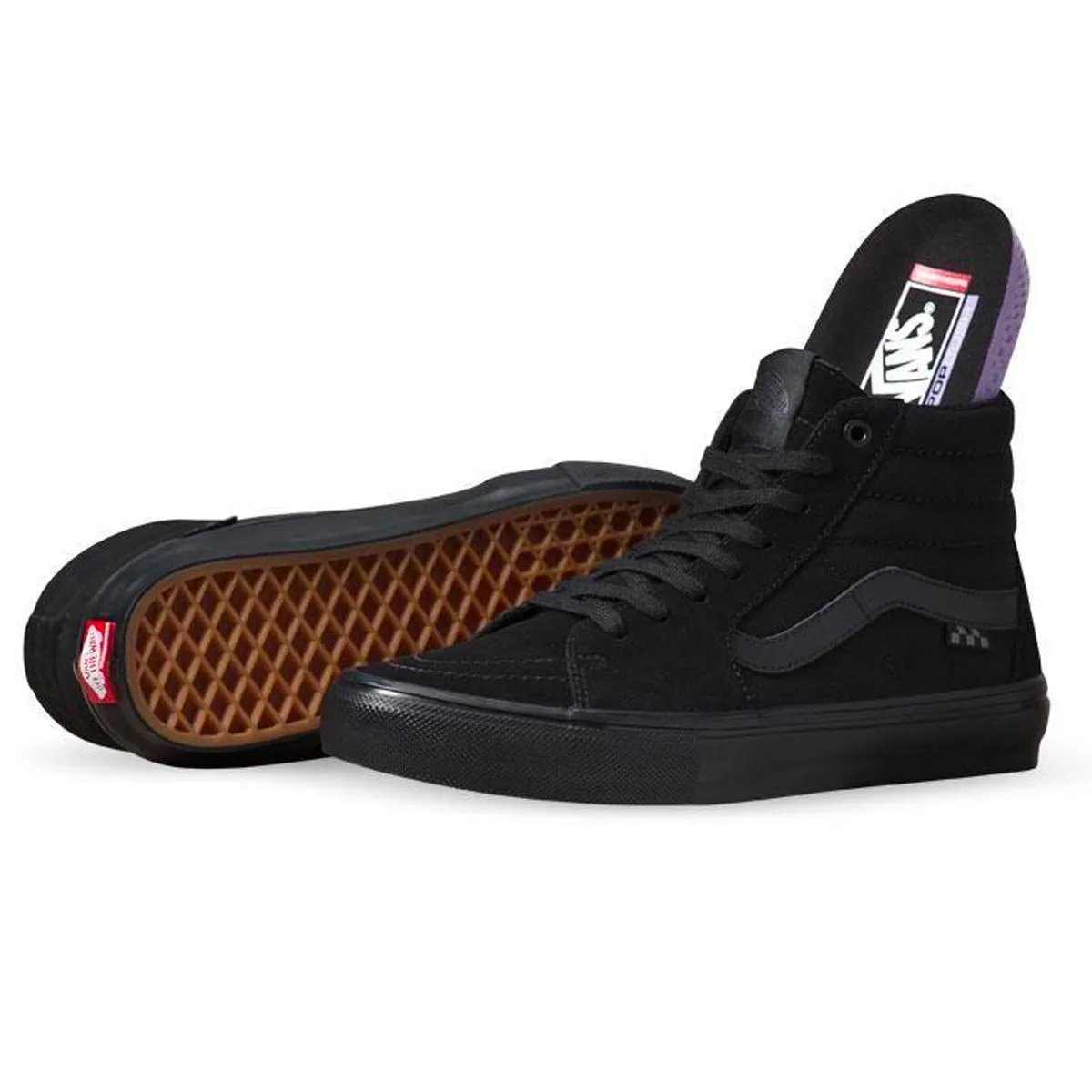 Vans - Skate Sk8 Hi Shoes Black/Black