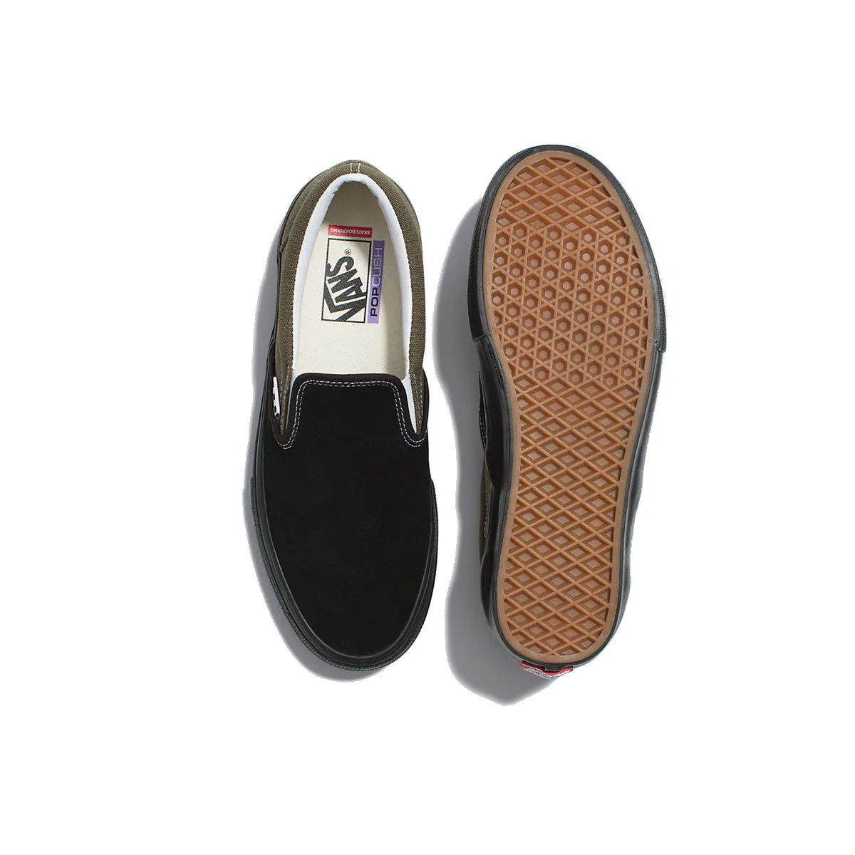 Vans Skate Slip-On - Black/Grape Leaf