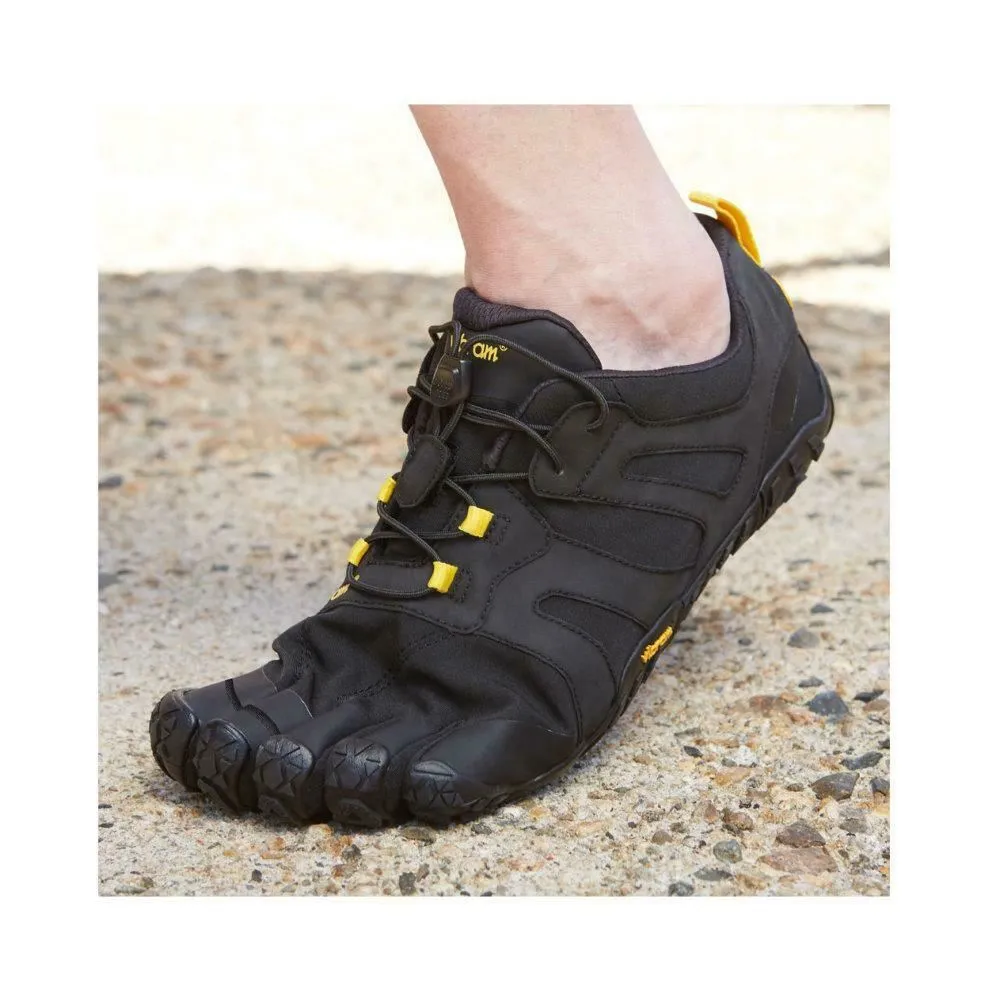 Vibram V-Trail 2.0 Womens Five Fingers Barefoot Feel Running Trainers - Black