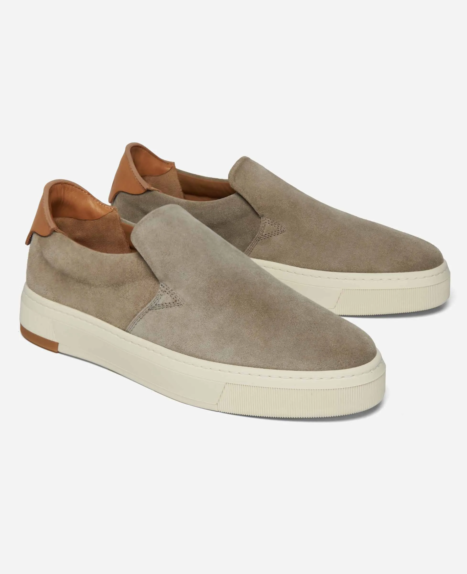 VYN Suede Slip-On Trainers