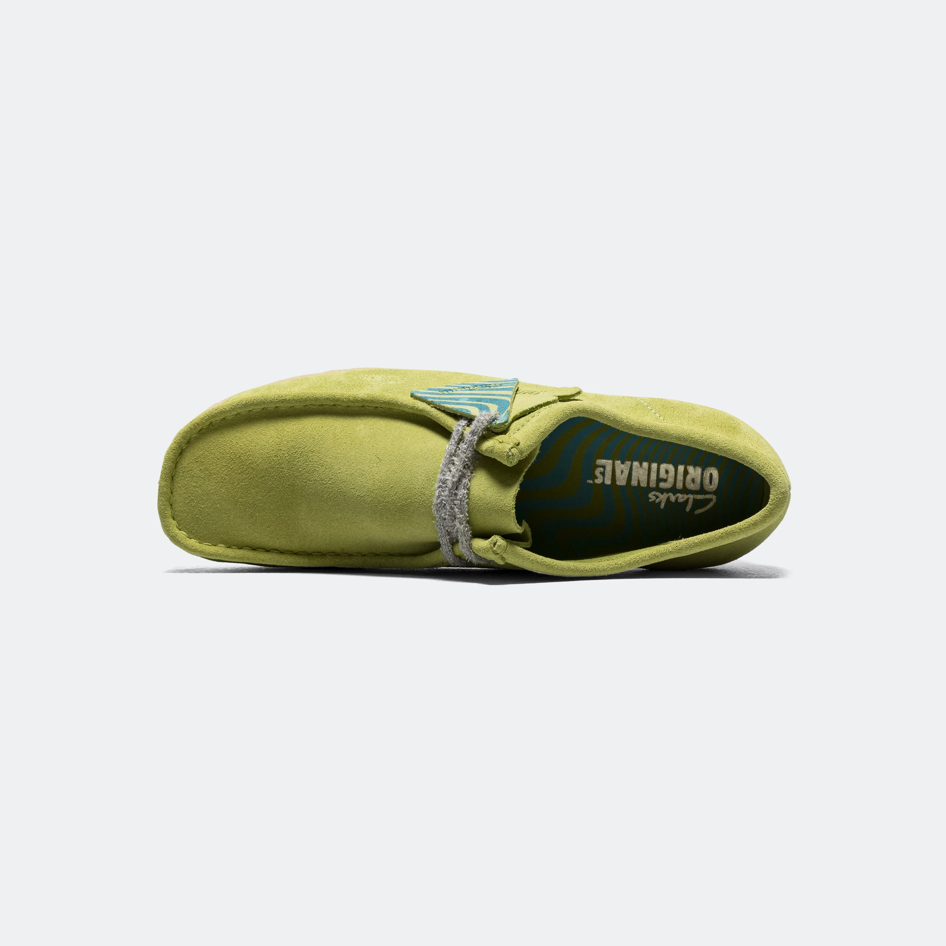 Wallabee - Pale Lime Suede