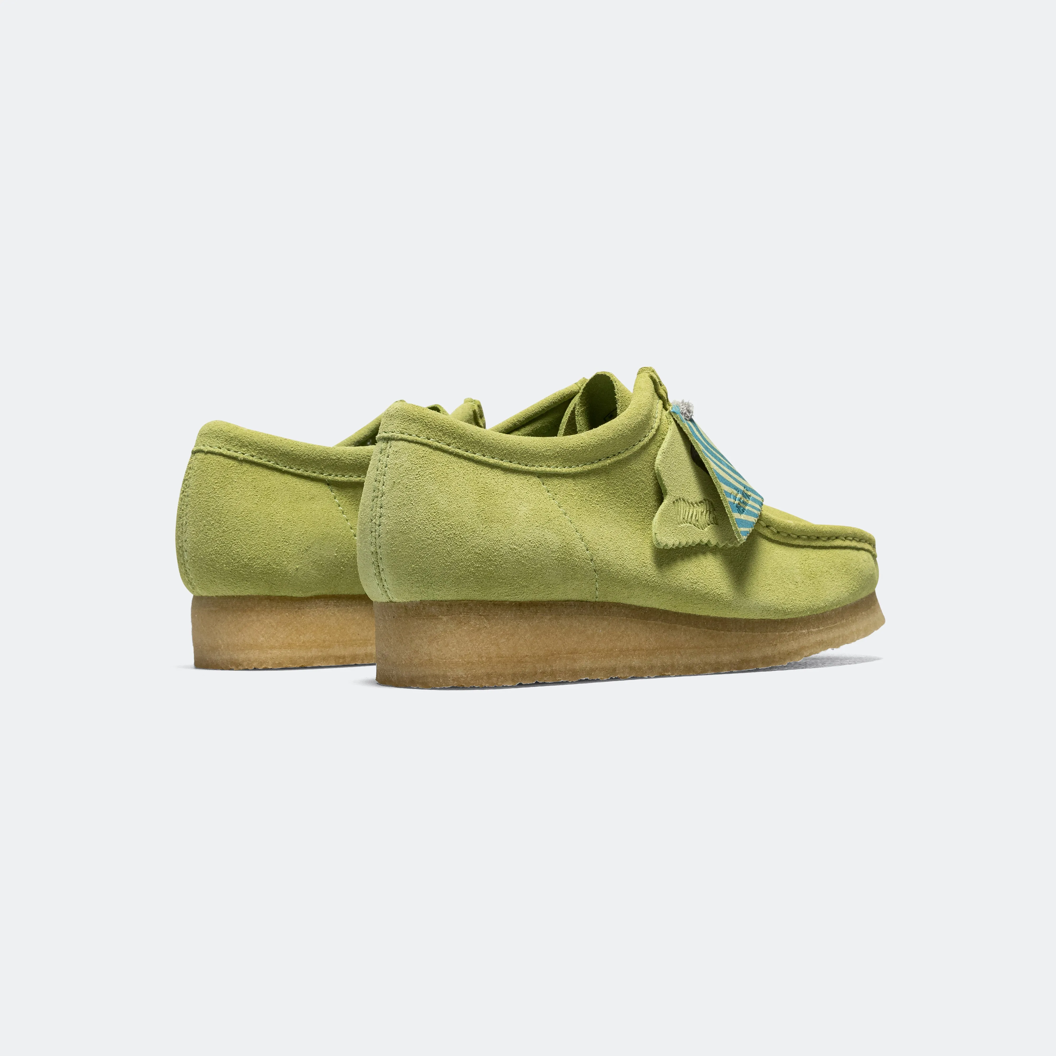 Wallabee - Pale Lime Suede