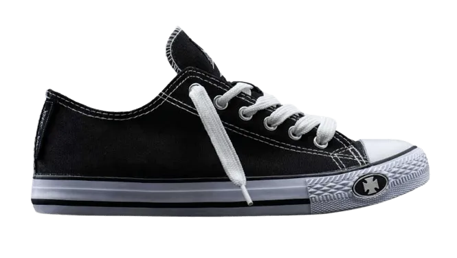 WCC LOW-TOP WARRIOR - BLACK