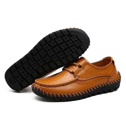 Women Genuine Leather Handmade Casual Outddor Flats