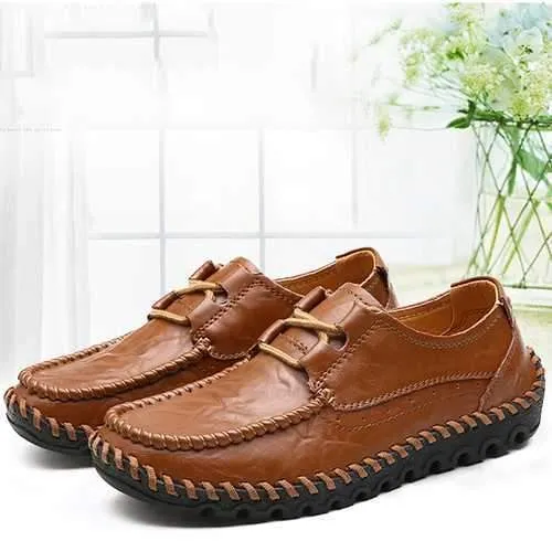 Women Genuine Leather Handmade Casual Outddor Flats