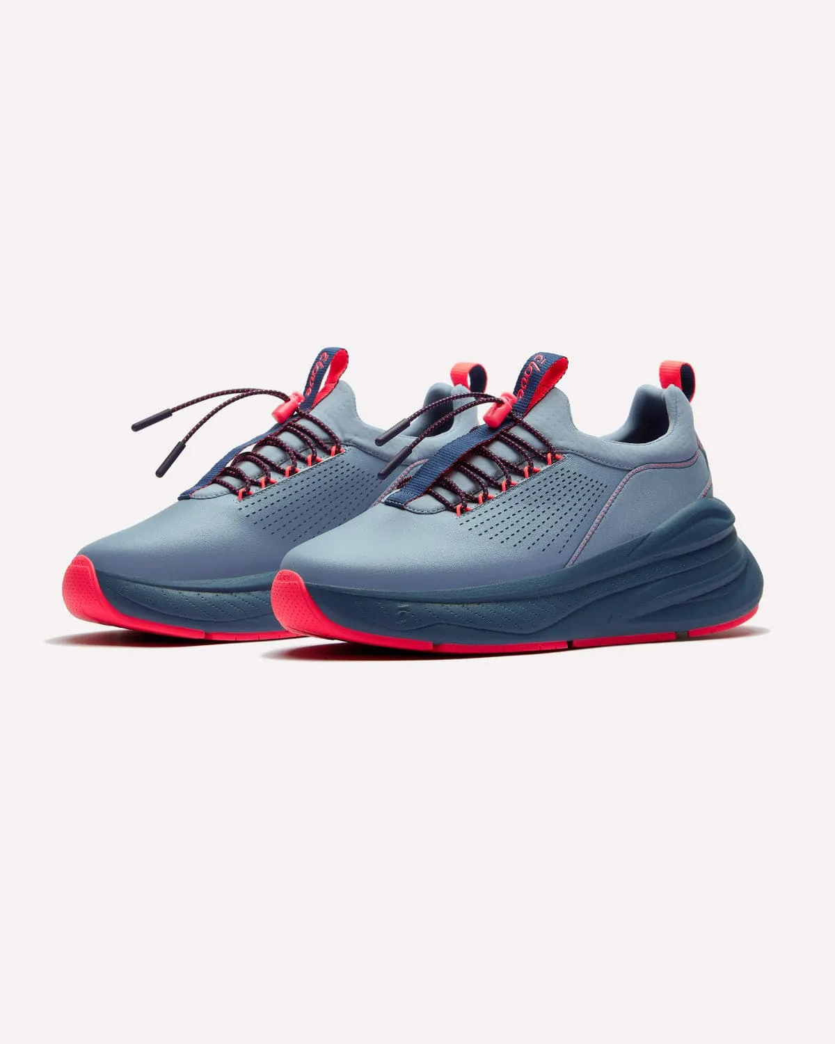 Women's Forte - Steel Blue / Electric Red