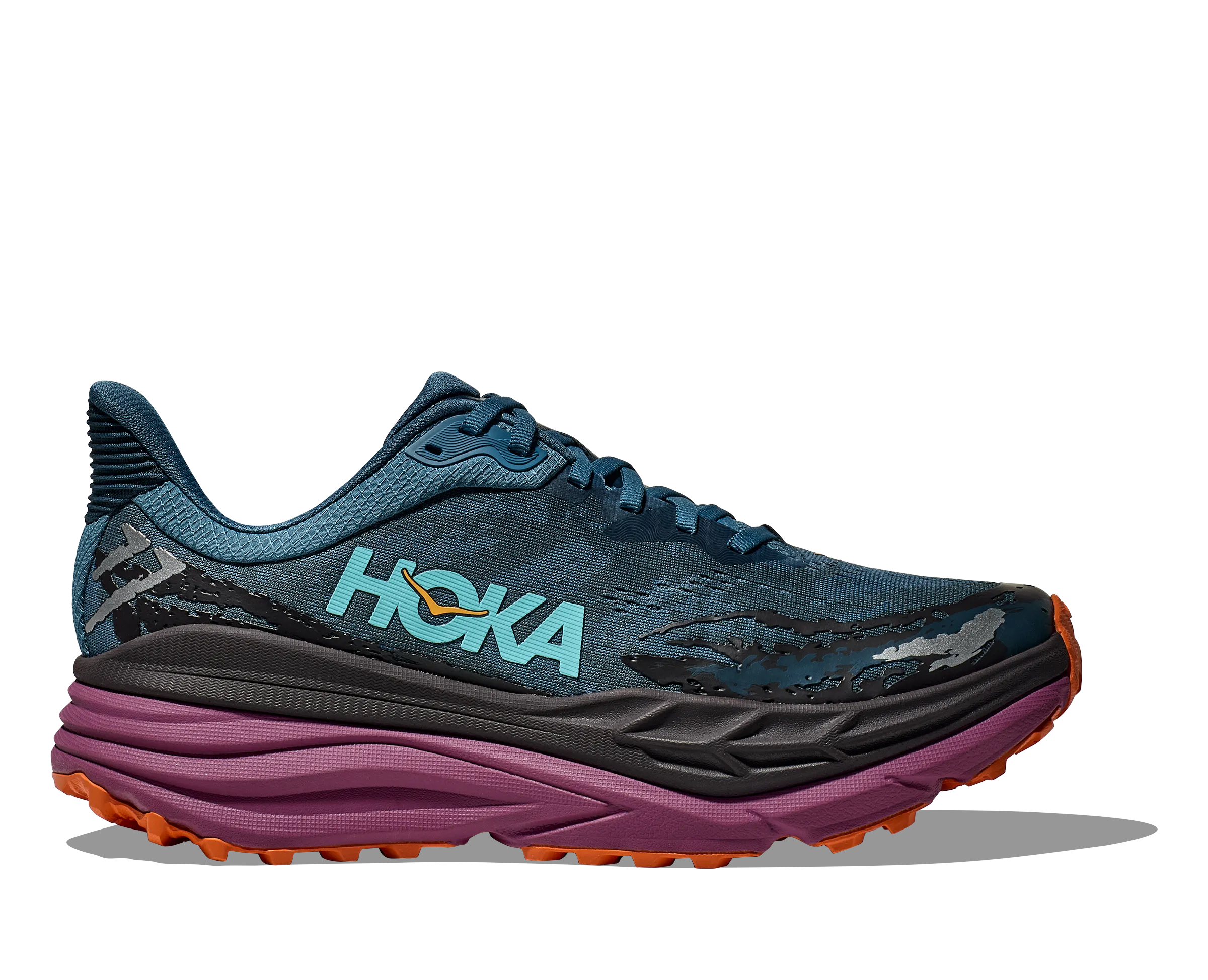 Women's Hoka Stinson ATR 7 (Real Teal/Beet Root)