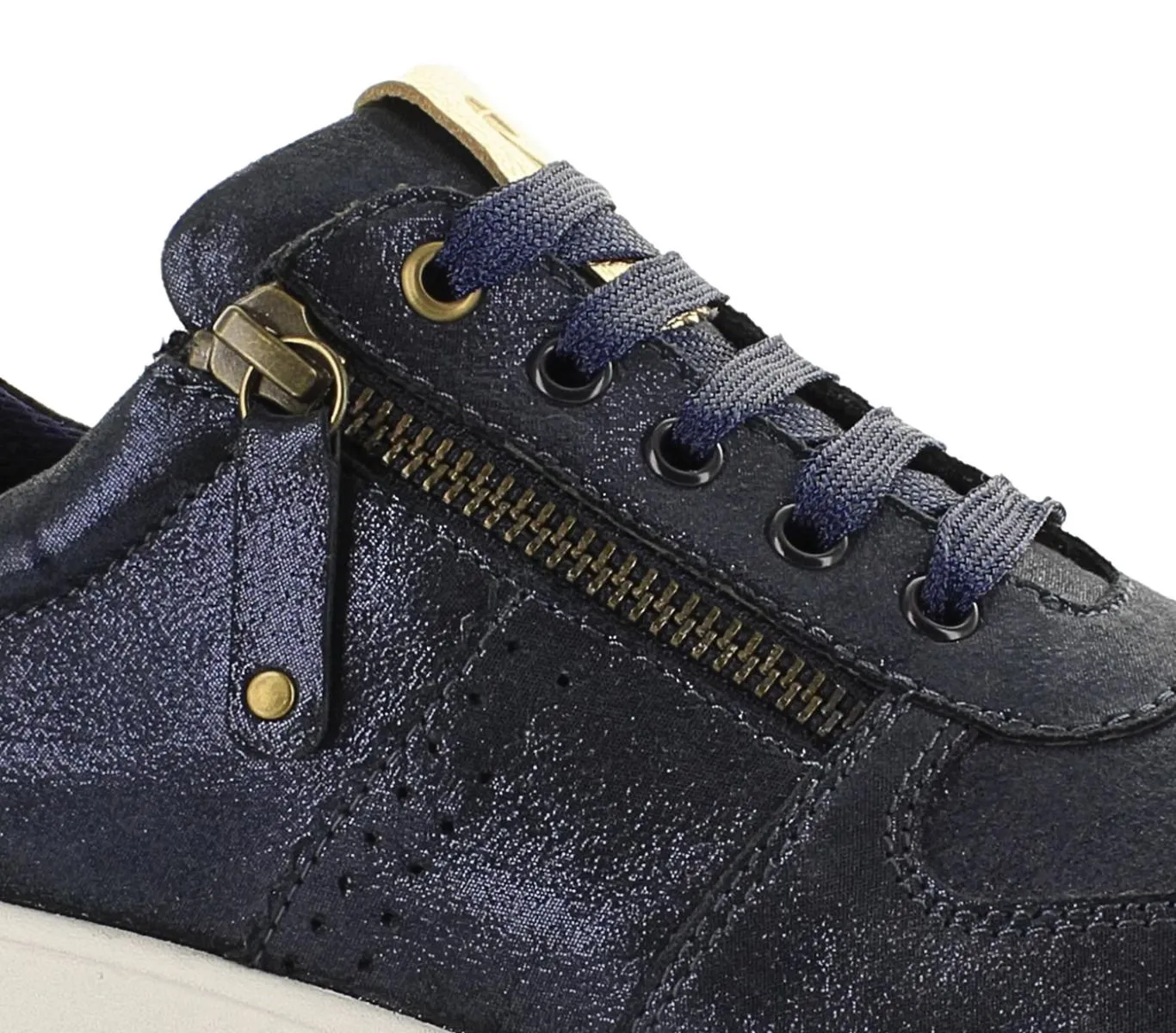 Women's Strive Footwear | Luxurious Madison Sneaker | Navy Sparkle