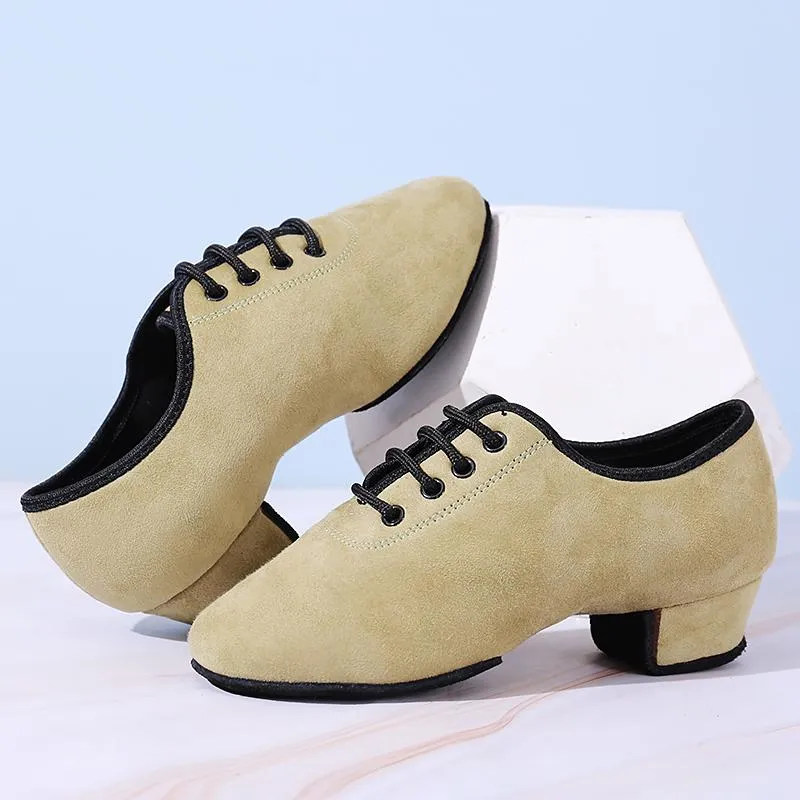 Women's Suede 3.5cm  Heel Teaching & Practice Shoes Ballroom Dance Shoes