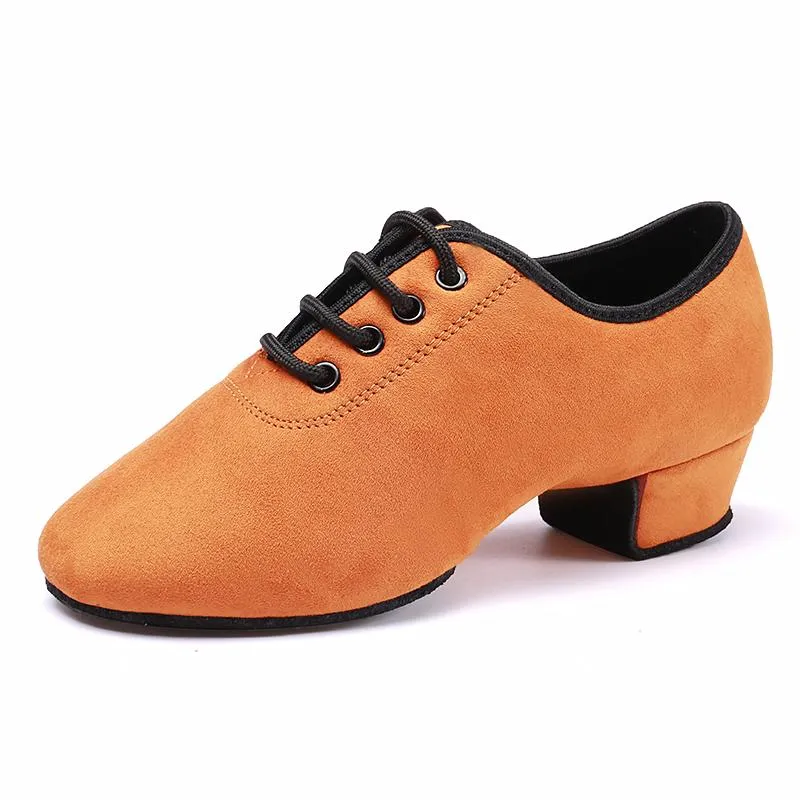 Women's Suede 3.5cm  Heel Teaching & Practice Shoes Ballroom Dance Shoes