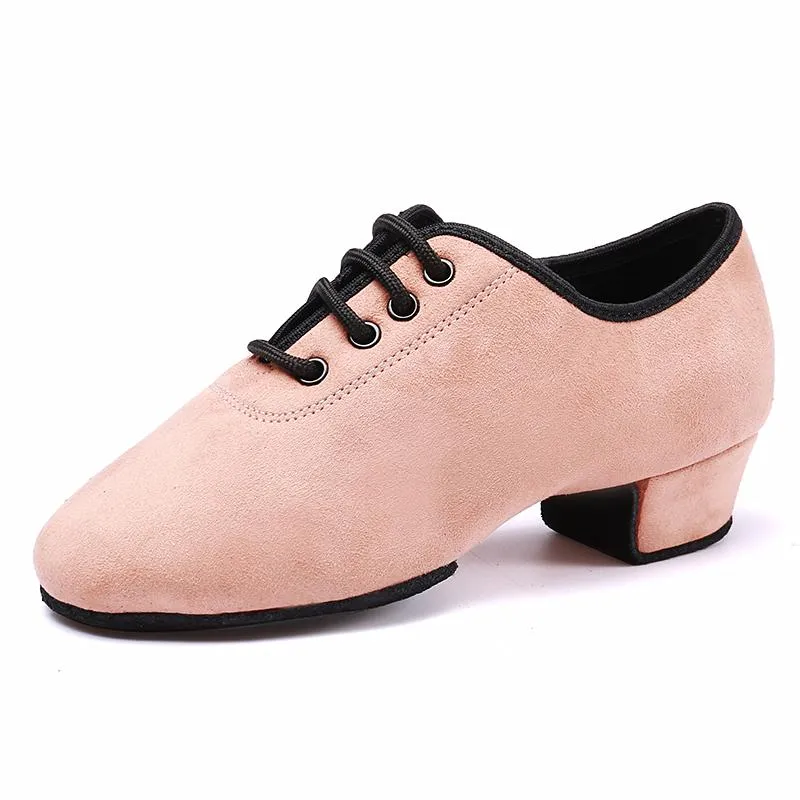 Women's Suede 3.5cm  Heel Teaching & Practice Shoes Ballroom Dance Shoes