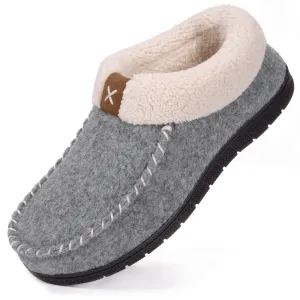 Women's Wool Felt Hi-Top Moccasin Slippers