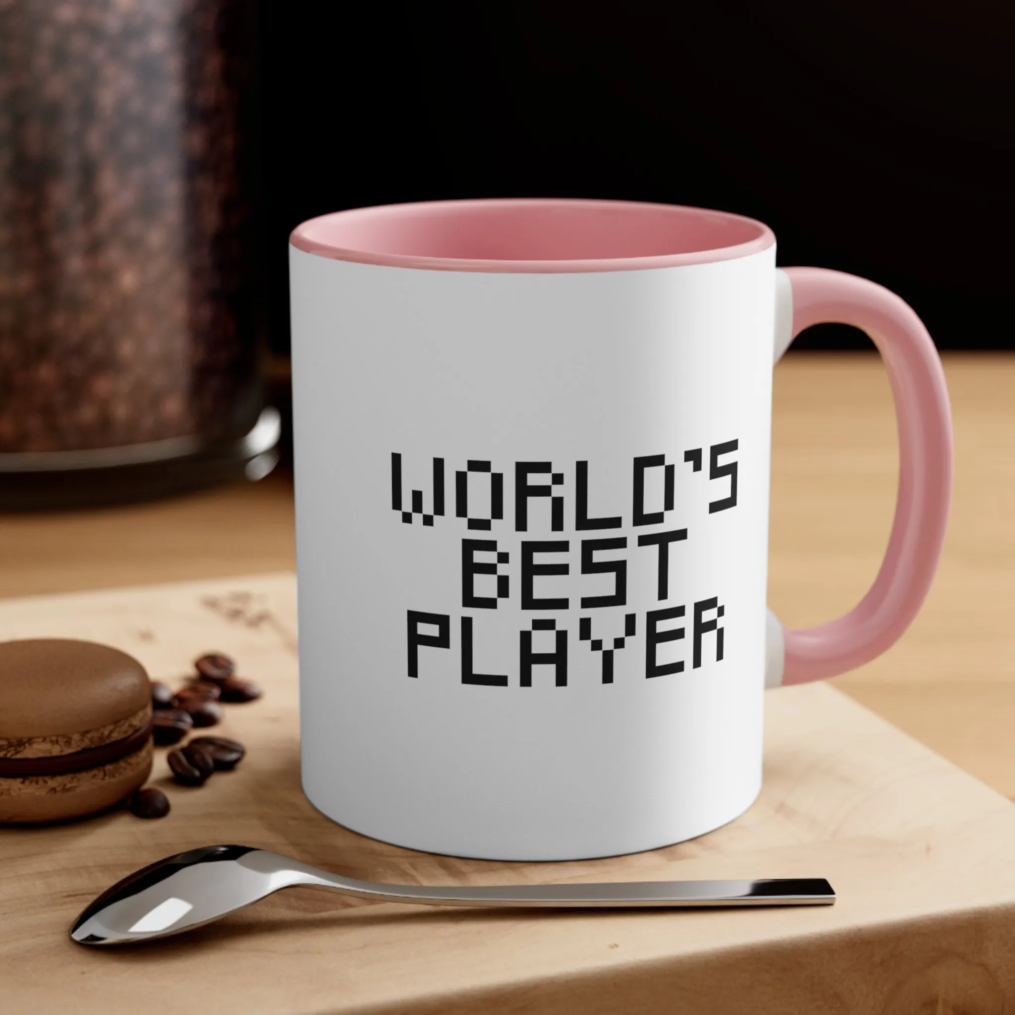 World's Best Player Accent Coffee Mug, 11oz