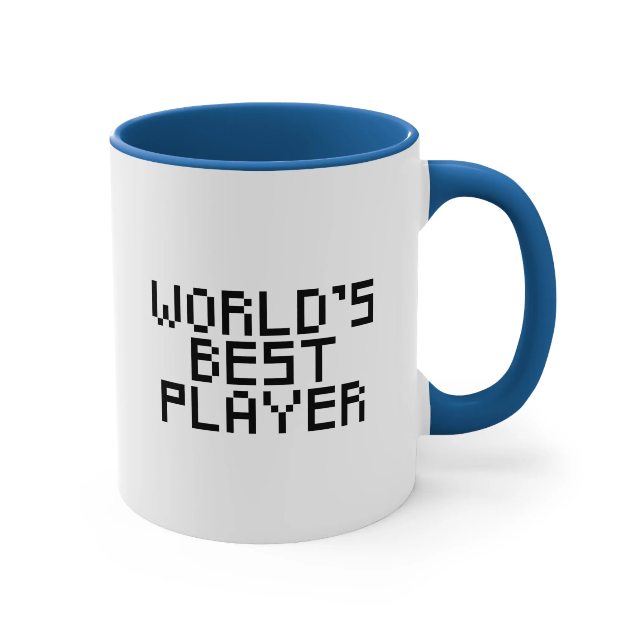 World's Best Player Accent Coffee Mug, 11oz