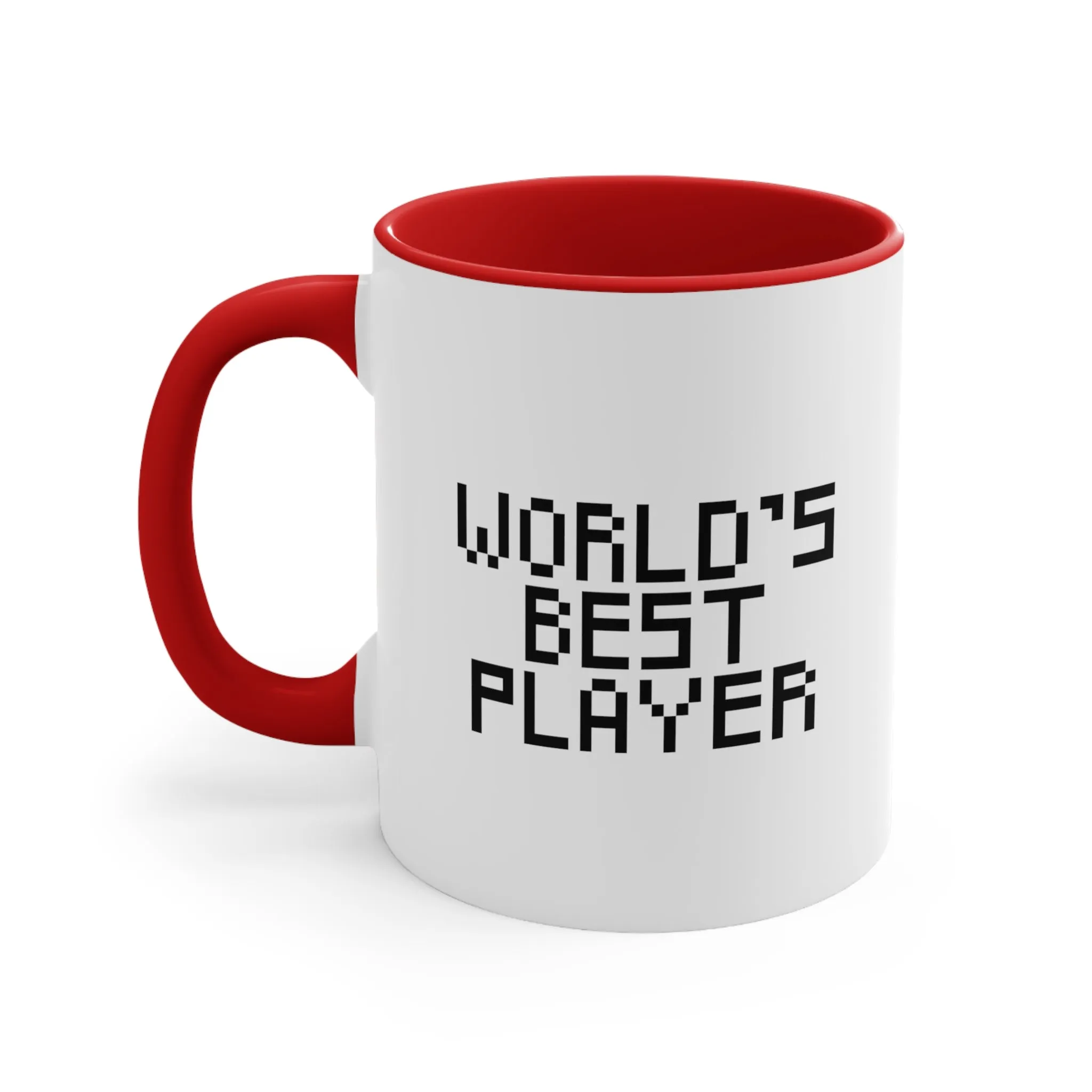 World's Best Player Accent Coffee Mug, 11oz