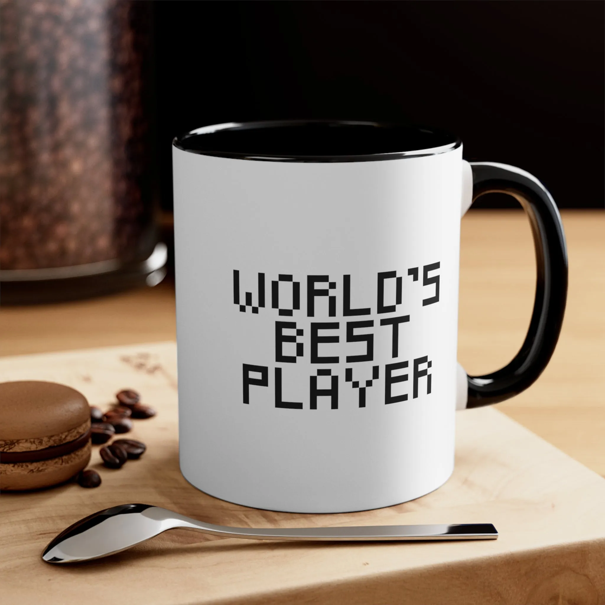 World's Best Player Accent Coffee Mug, 11oz