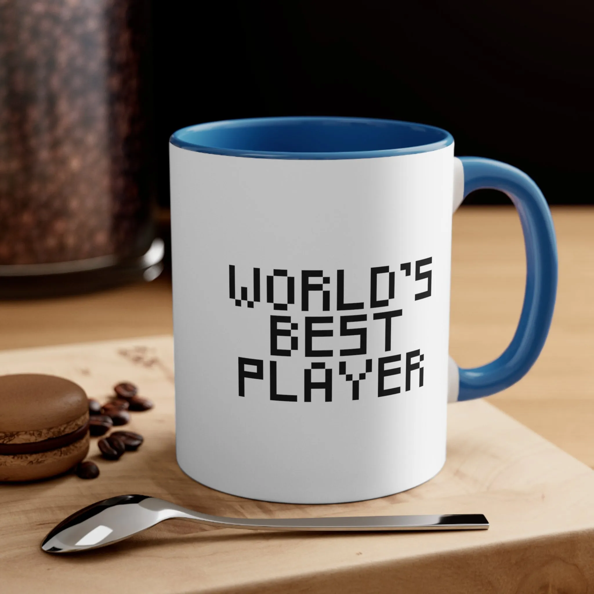 World's Best Player Accent Coffee Mug, 11oz