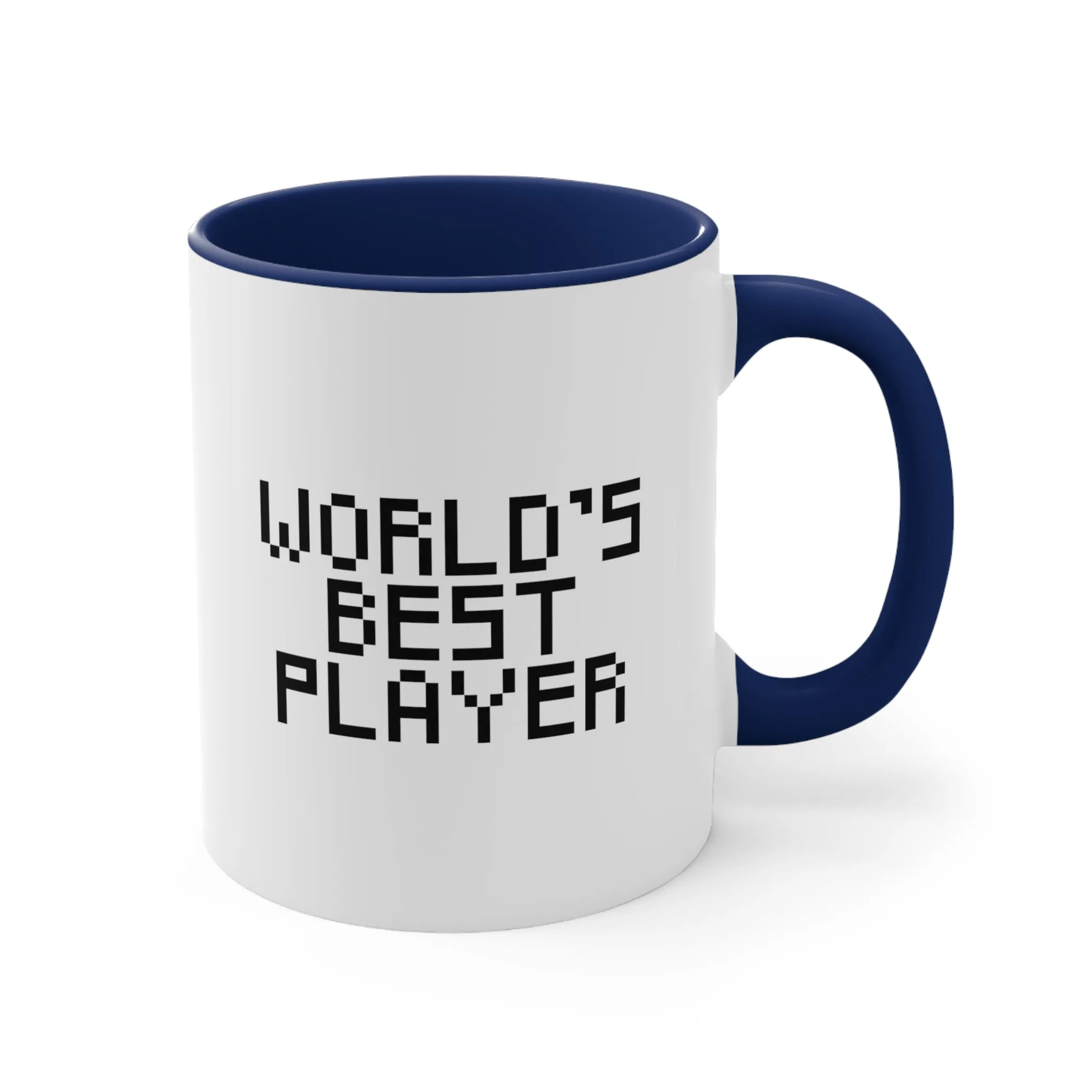 World's Best Player Accent Coffee Mug, 11oz